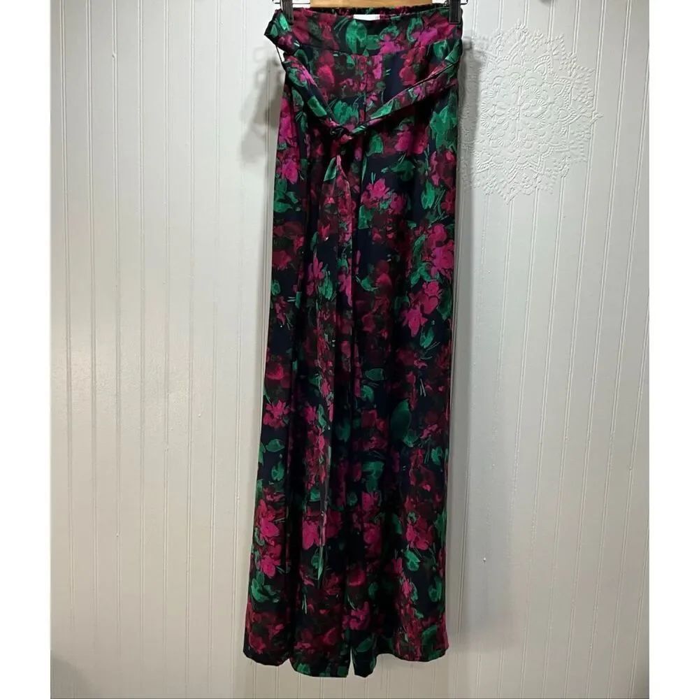 MISA Los Angeles Wide Leg Floral Pants